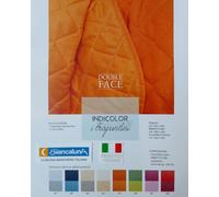 TRAPUNTINO COPRILETTO COPERTA BIANCALUNA 1 PIAZZA/SINGOLO TINTAUNITA DOUBLE FACE