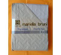 TRAPUNTINO COPRILETTO TRAPUNTATO PRIMAVERILE DI RASATELLO 2 PIAZZE/MATRIMONIALE