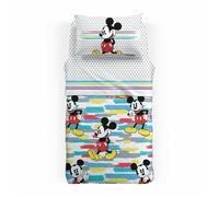 Trapuntino/Copriletto trapuntato 1 piazza e mezza Caleffi Topolino Mickey Camp