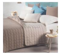 Trapuntino/Copriletto Trapuntato matrimoniale Caleffi Modern tinta unita OFFERTA