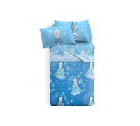 Trapuntino/Copriletto trapuntato singolo 1 piazza Caleffi Frozen mod."Neve"