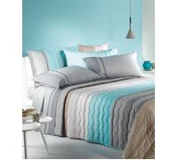 Trapuntino/Copriletto trapuntato singolo 1 piazza Caleffi mod."Arcobaleno"