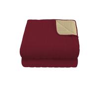 Trapuntino Doubleface 1 Piazza e Mezzo 100gr Bordeaux/Panna