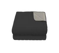 Trapuntino Doubleface 1 Piazza e Mezzo 100gr Grigio Chiaro/Grigio Scuro