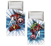 TRAPUNTINO DOUBLEFACE AVENGERS MARVEL COPERTA COPRILETTO TRAPUNTATO SINGOLO