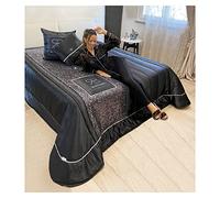 Trapuntino Elegante Matrimoniale Primaverile Leggero Renato Balestra Smeralda (Grigio perla)