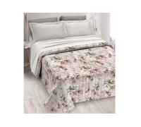 Trapuntino Estivo 100gr/mq Quilt Leggero In Microfibra Digitale Fiori D2