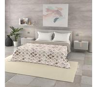Trapuntino Estivo Linea BASIC Made in Italy Copriletto Stampato in Morbida Microfibra - Trapunta Primavera Estate Mezza Stagione - Florence, Matrimoniale 250x240cm