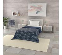 Trapuntino Estivo Linea BASIC Made in Italy Copriletto Stampato in Morbida Microfibra - Trapunta Primavera Estate Mezza Stagione - Fireworks, Singolo 160x240cm