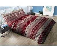 Trapuntino Legger Estivo Copriletto Copridivano Shabby Tirolo Rosso 100%Cotone