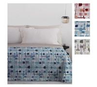 TRAPUNTINO LINEA ORO MODELLO DOMINO SINGOLO E MATRIMONIALE FANTASIA GEOMETRICA