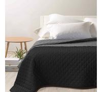 TRAPUNTINO Singolo 1p BICOLOR Copriletto DoubleFace 170x260 MADE in ITALY