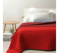 TRAPUNTINO Singolo 1p BICOLOR Copriletto DoubleFace 170x260 MADE in ITALY