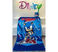 TRAPUNTINO PRIMAVERILE ESTIVO SONIC SINGOLO 150x250 cm PER CAMERETTA DISNEY