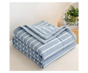 Trapuntino Primaverile Matrimoniale/Singolo/Una Piazza e Mezza Letto Trapuntato Trapunta Bambini, Microfibra Sintetico Estivo Quilt, Elegante Leggero Copriletto(Color 16,200x230cm/only 1 Quilt)