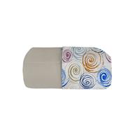 Trapuntino Singolo 100gr con Stampa in Microfibra Spirals