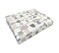 Trapuntino Stampato Domino di Linea Oro, Copriletto Trapuntato Imbottitura 100gr