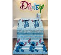 TRAPUNTINO STITCH PRIMAVERILE LETTO SINGOLO 150x250 cm PER BAMBINI DISNEY