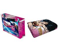Trapuntino Supereroi Letto Singolo 1 Posto Batman Superman Wonder Woman