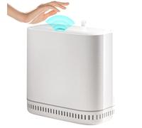 Trasa Di Spazzatura Con Coperchio Della Stampa - Contenitore Per Rifiuti Da Bagno Sottile In ABS | Barche Per La Spazzatura Del Bagno Per La Casa | Adsorbimento Del Vuoto Canna | AC BLUABLE A
