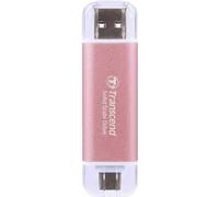 Trascendi SSD 1TB USB2.0/3.0 ESTERNO TIPO-A/-C USB 10GBPS Pink NEW