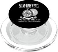 Trascorri del tempo in momenti saggi contano che non li riavrai mai indietro PopSockets PopGrip per MagSafe