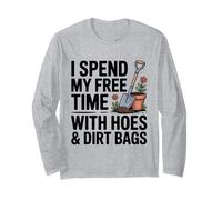 Trascorro Il Mio Tempo Libero con Tubo e Dirtbags Garding Fan Maglia a Manica
