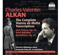 Trascrizioni Di José Vianna Da Motta (InAlkan Charles ValenAudio CD