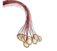 Trasduttore a disco piezo,Sensore audio trigger da 35 mm 15 pezzi | Buzzer Piezo Elements per Strumento Acustico Pick-up Ukulele Chitarra