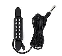Trasduttore di pickup per chitarra acustica 12 Accessorio per strumenti magnetici Accessorio Magnetica Black Adatto per esibizioni di grandi dimensioni Famiglia Uso della famiglia