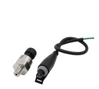 Trasduttore di pressione DC 5 V 1/8 NPT, sensore in acciaio inossidabile, olio, aria, acqua, 30/100/150/200/300/500 psi(100 psi)