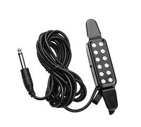 Trasduttore Pickup A Clip Per Chitarra Acustica Con Connettore Da 1/4 Di Pollice Cavo Da 2,9 Metri Parte Per Chitarra Accessori per Chitarra Acustica