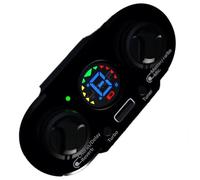Trasduttore Pickup Amplificatore Del Trasduttore Del Pickup Del Suono Della Chitarra Folk Acustica Con Misuratore Di Sintonizzazione LED, Controllo Del Microfono Timbro Del Volume