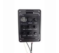 Trasduttore Pickup Pickup Per Chitarra EQ Scatola Elettrica Equalizzatore Accessori Per Chitarra Pickup Folk Schermo LCD(Bk 201)