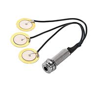 Trasduttore pickup piezoelettrico 3 da 6,35 mm per chitarra, violino, ukulele, mandolino