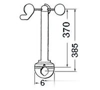 Trasduttore Wind Raymarine Z195 - 1 PZ - 29.600.21 - 2960021