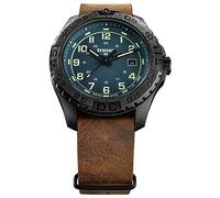 Traser Orologio analogico al quarzo da uomo con cinturino in pelle 109040, marrone, cinghia