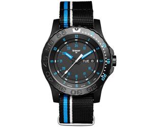 Traser Orologio da Uomo Analogico Quarzo H3 Blu Infinito P66 Nastro Tessuto Sw /