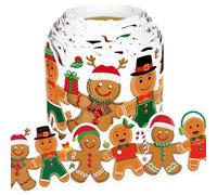 Trasferimenti di bordo natalizi riciclabili rimovibili per pareti divisorie porte incandescente negazione della pelle residuo mestiere riciclabili trasferimenti finestra vacanza