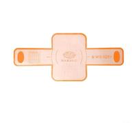 Trasferimenti per impasti senza sforzo con fodere in silicone per pane e pagnotta facili da pulire (arancione)