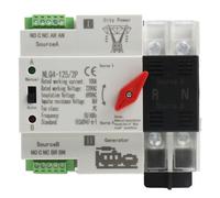 Trasferimento Automatico 2P 100A Montaggio Su Barra Din Doppio Per Generatori