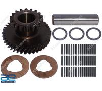 Trasferimento Custodia Cluster Gear Kit Per Willys Jeep + 1 1/4 " Albero Dana 18