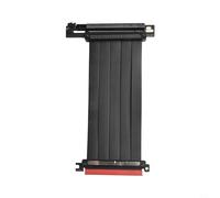 Trasferimento dati efficiente con cavo riser PCIE 4 0 X16 lunghezza 20 cm e connettore a 90 gradi per configurazione GPU