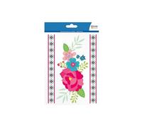 Trasferimento termoadesivo per tessuti - A5 - Fiori - Viva la vida