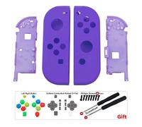 Trasforma il tuo Nintendo Switch con questa resistente cover rigida in plastica ABS atossica, semitrasparente e di ricambio per controller,