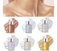 Trasforma il tuo splendore con il nostro lussuoso 30 ml Body Shimmer Oil | 6 Stunning Shades of Liquid Illuminator for a Radiant, Long Lasting Shine | Perfect for Parties and Everyday