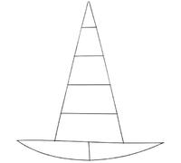 Trasforma la tua casa in una caduta con cappello da strega e telaio a forma di z