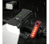 Trasforma la tua stanza: set LED per una luminosità senza pari e un'atmosfera vibrante, per gli amanti dell'arredamento! LUCE SUPER LUMINOSA CON CICALINO: 12 luci LED da 9500 lumen. Questa torcia è do