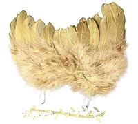 Trasforma te stesso in un angelo accessori per il tiro del bambino ali d'angelo + fascia per capelli Set di due pezzi per baby shooting Art del sonno Hot Baby Photo Shoot neonato 100° compleanno