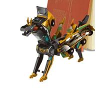 Trasformare Giocattoli - Trasformare L'Auto Del Dinosauro Del Drago | Collision Magnetic Dinosaur Car | 5.12x4.33x1.57 Pollici, Veicolo A Motorizzato Per Bambini Per Festival Scuolari Preescol